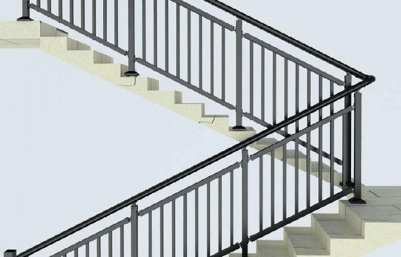 锌钢楼梯护栏6