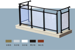 玻璃阳台护栏